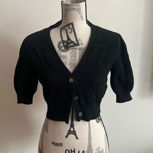 Cropped cardigan aritzia size small